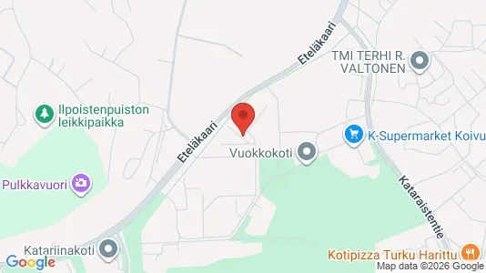 Apartments for rent i Turku - kort over placeringen
