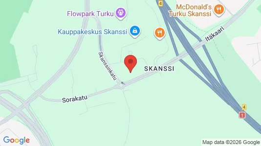 Apartments for rent i Turku - kort over placeringen