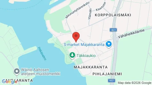 Apartments for rent i Turku - kort over placeringen