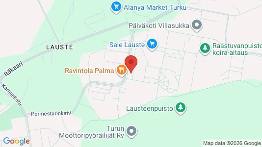 Apartments for rent i Turku - kort over placeringen