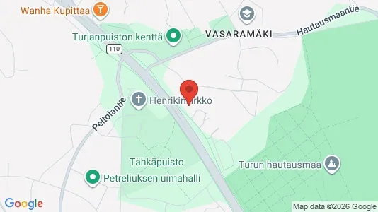 Apartments for rent i Turku - kort over placeringen