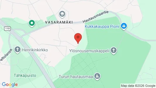 Apartments for rent i Turku - kort over placeringen