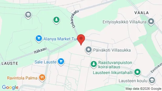 Apartments for rent i Turku - kort over placeringen