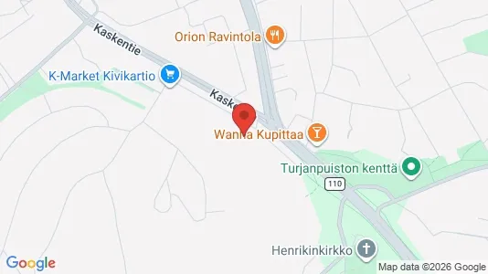 Apartments for rent i Turku - kort over placeringen