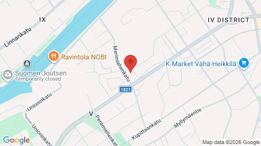 Apartments for rent i Turku - kort over placeringen