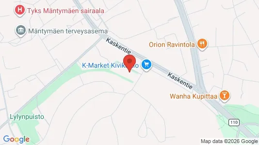 Apartments for rent i Turku - kort over placeringen
