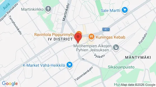Apartments for rent i Turku - kort over placeringen