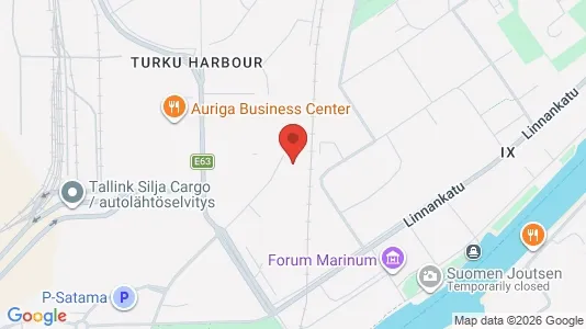 Apartments for rent i Turku - kort over placeringen