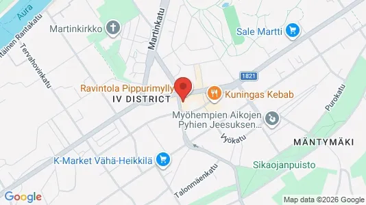 Apartments for rent i Turku - kort over placeringen