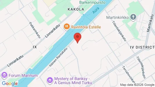 Apartments for rent i Turku - kort over placeringen