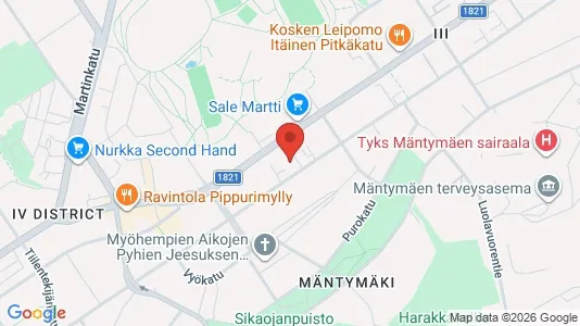 Apartments for rent i Turku - kort over placeringen