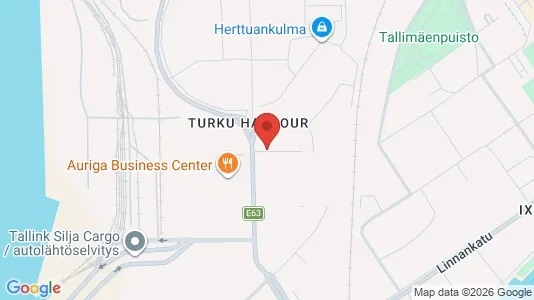 Apartments for rent i Turku - kort over placeringen