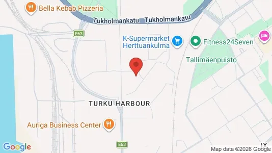 Apartments for rent i Turku - kort over placeringen