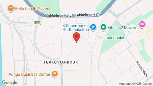 Apartments for rent i Turku - kort over placeringen