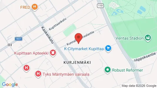 Apartments for rent i Turku - kort over placeringen