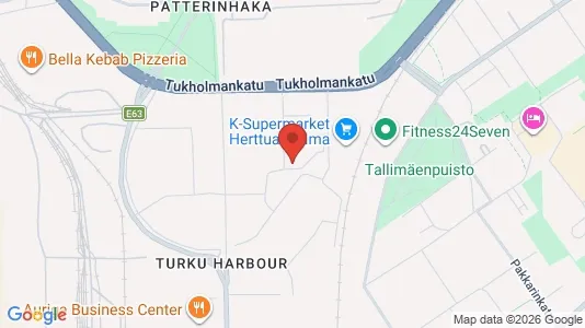 Apartments for rent i Turku - kort over placeringen