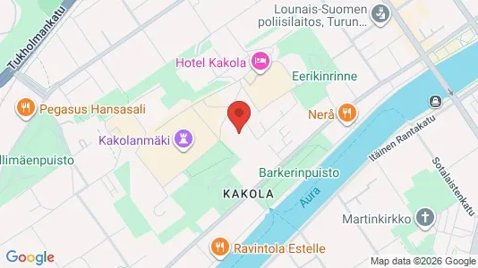 Apartments for rent i Turku - kort over placeringen