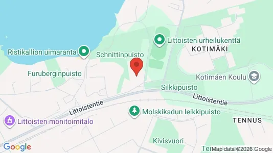 Apartments for rent i Kaarina - kort over placeringen