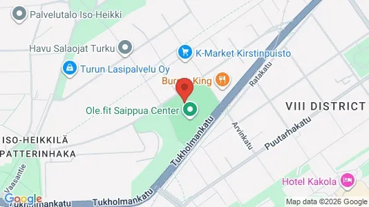 Apartments for rent i Turku - kort over placeringen