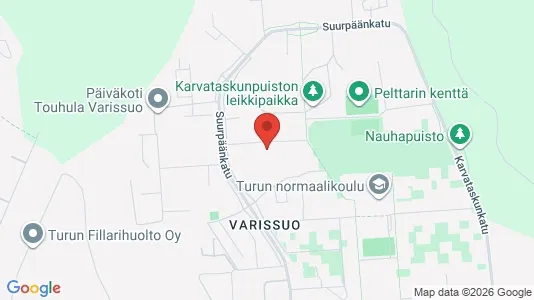 Apartments for rent i Turku - kort over placeringen