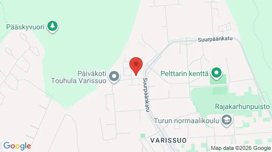 Apartments for rent i Turku - kort over placeringen