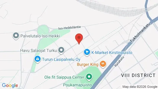Apartments for rent i Turku - kort over placeringen