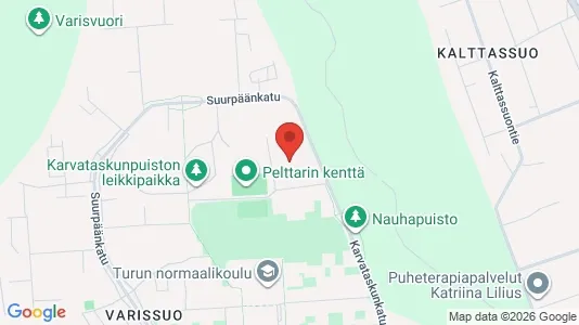 Apartments for rent i Turku - kort over placeringen