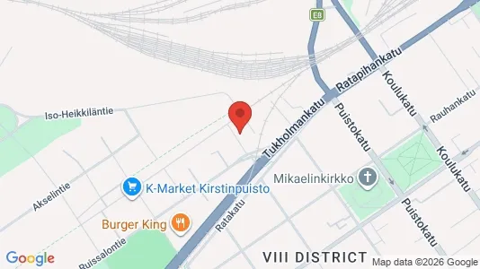 Apartments for rent i Turku - kort over placeringen