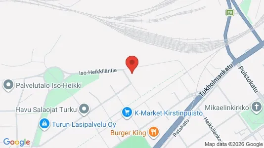 Apartments for rent i Turku - kort over placeringen