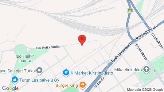 Apartments for rent i Turku - kort over placeringen