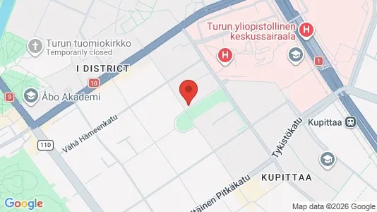 Apartments for rent i Turku - kort over placeringen