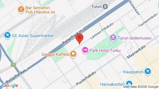 Apartments for rent i Turku - kort over placeringen