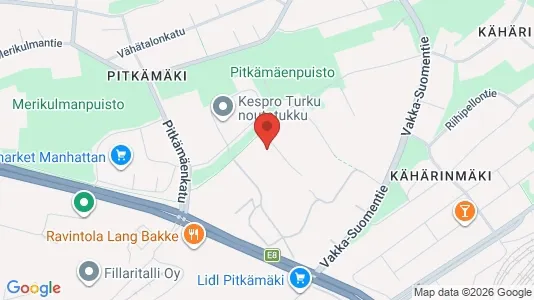Apartments for rent i Turku - kort over placeringen
