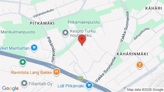Apartments for rent i Turku - kort over placeringen