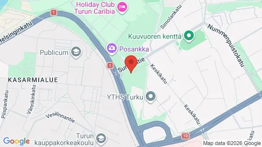 Apartments for rent i Turku - kort over placeringen