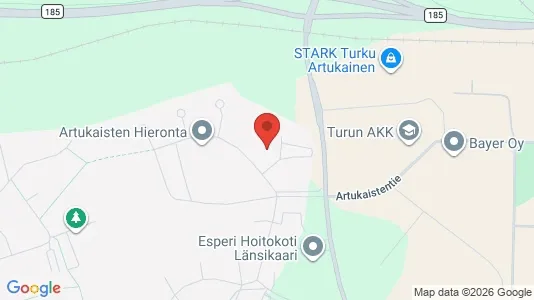 Apartments for rent i Turku - kort over placeringen
