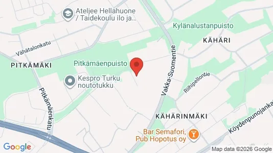 Apartments for rent i Turku - kort over placeringen