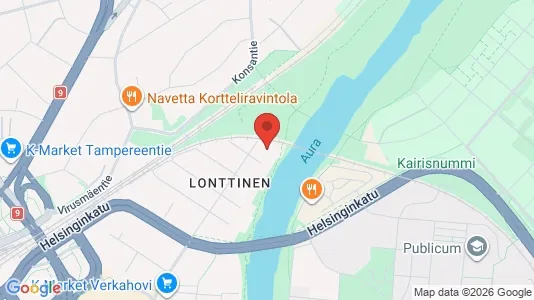 Apartments for rent i Turku - kort over placeringen
