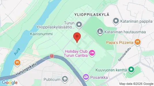 Apartments for rent i Turku - kort over placeringen