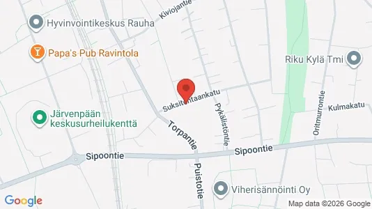 Apartments for rent i Järvenpää - kort over placeringen