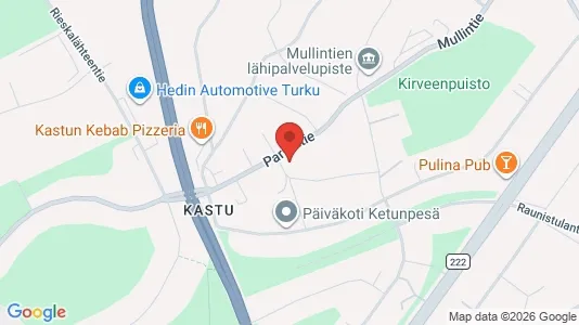 Apartments for rent i Turku - kort over placeringen