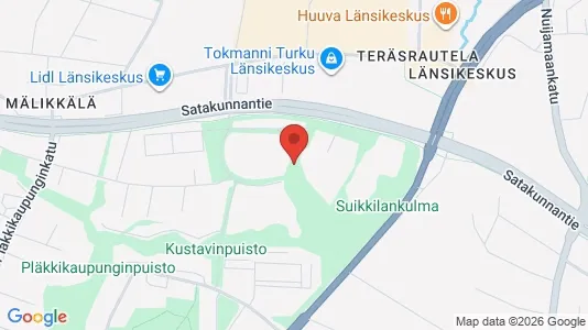 Apartments for rent i Turku - kort over placeringen