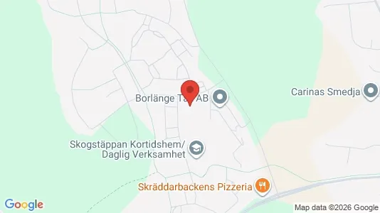 Apartments for rent i Falun - kort over placeringen