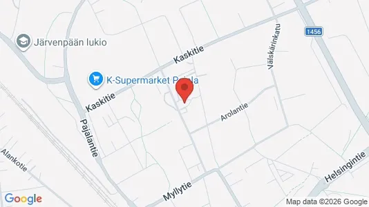 Apartments for rent i Järvenpää - kort over placeringen