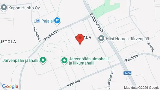 Apartments for rent i Järvenpää - kort over placeringen