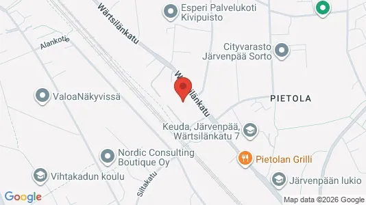 Apartments for rent i Järvenpää - kort over placeringen