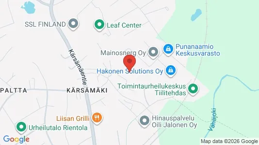 Apartments for rent i Turku - kort over placeringen