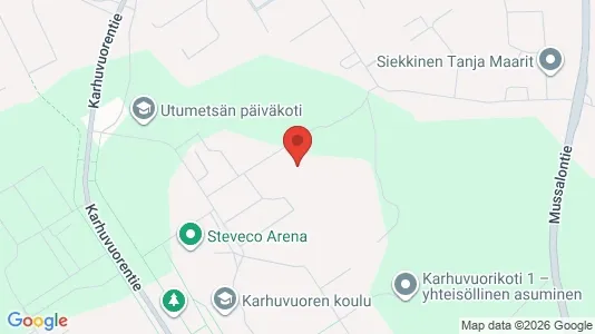 Apartments for rent i Kotka - kort over placeringen