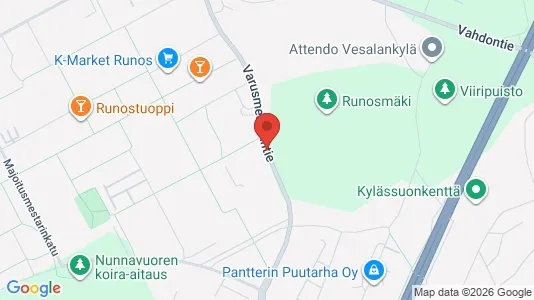 Apartments for rent i Turku - kort over placeringen