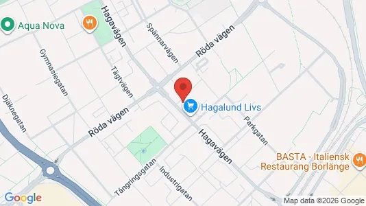 Apartments for rent i Borlänge - kort over placeringen